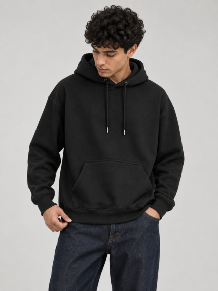 Black – Essential Hoodie