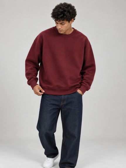 Mahroon – Essential Sweat Shirt