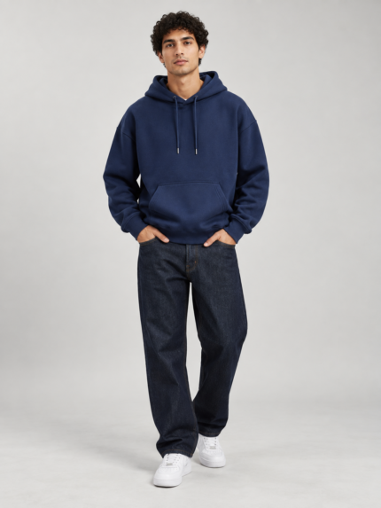 Navy Blue – Essential Hoodie