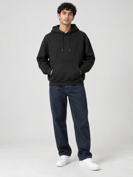 Black – Essential Hoodie