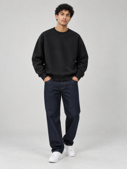 Black – Essential Sweat Shirt